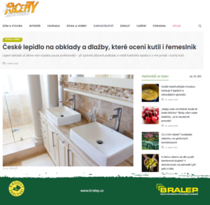 Česká stavební chemie pro profesionály ale i pro šikovné kutily